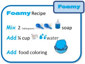 Foamy recipe