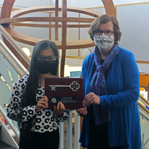 Library president for a day photo