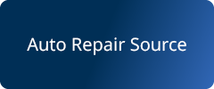White text on plain blue background